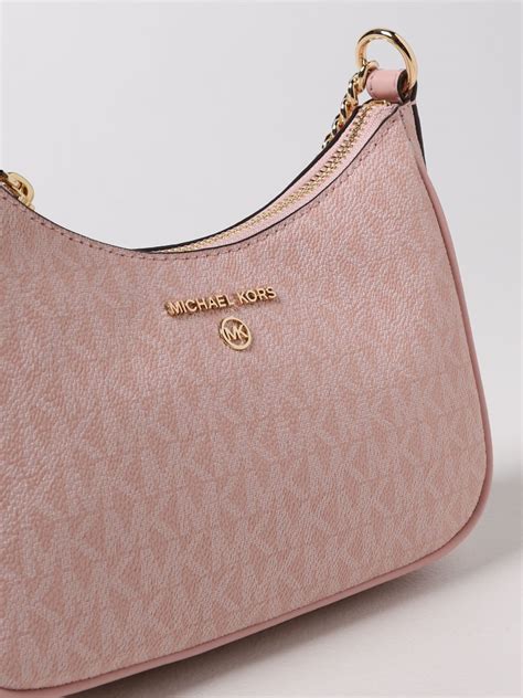 michael kors long strap shoulder bag pink|Michael Kors flat shoulder handbags.